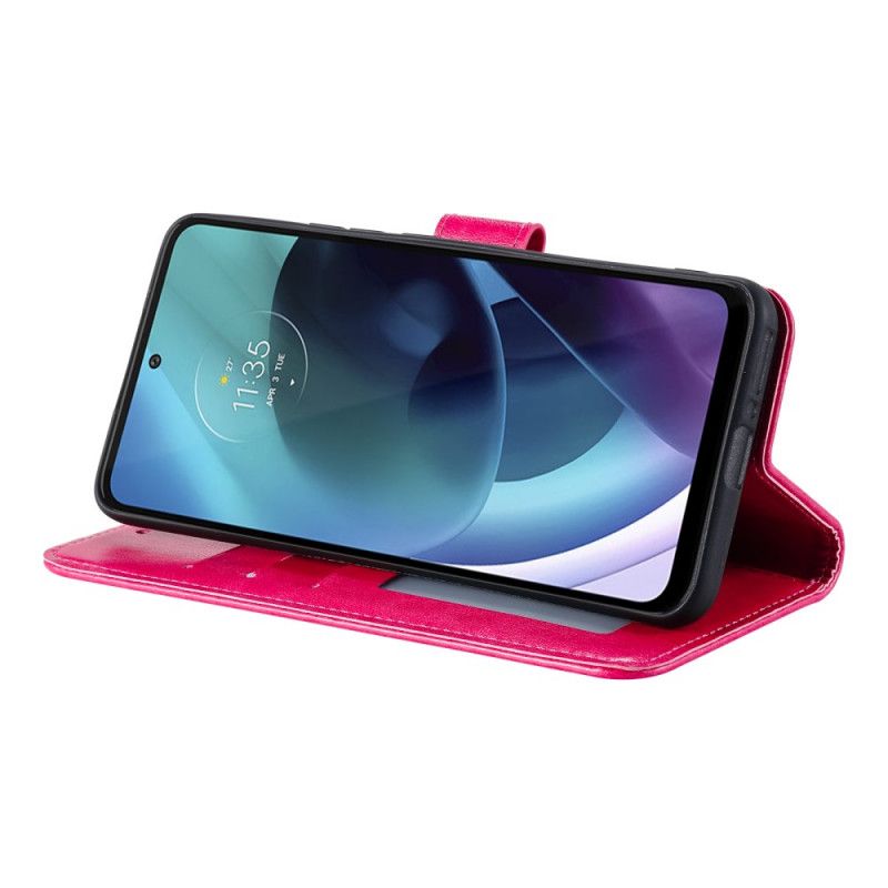 Flip Cover Moto G71 5G Søn Mandala