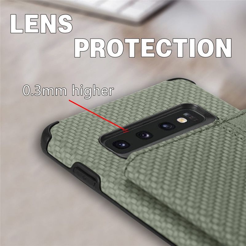 Cover Samsung Galaxy S10 Plus Rfid-kortholderstøtte
