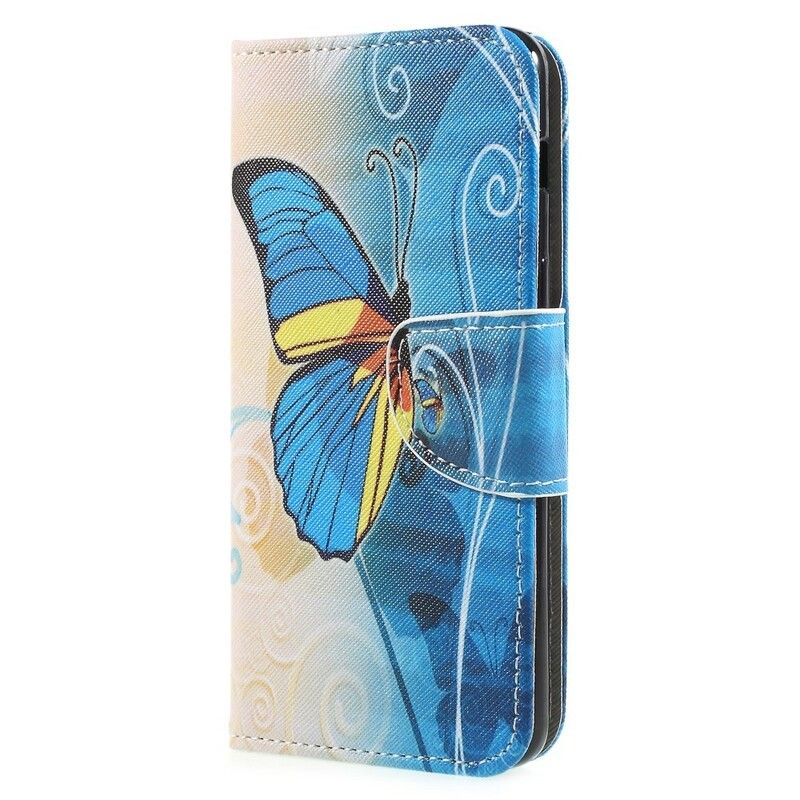 Flip Cover Samsung Galaxy A8 2018 Sommerfugle