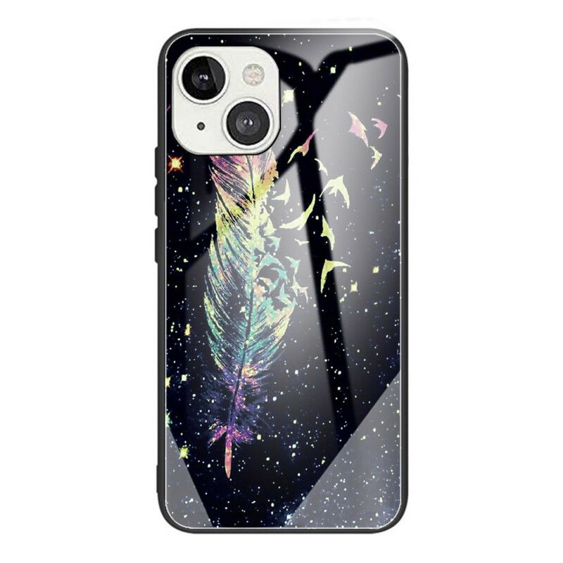 Cover iPhone 13 Mini Hærdet Glasfjer