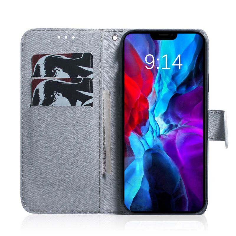 Flip Cover iPhone 13 Mini Hundeblik