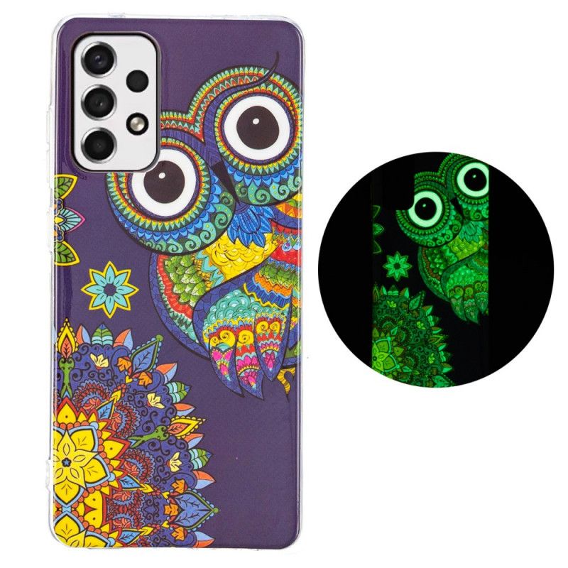 Cover Samsung Galaxy A33 5G Fluorescerende Mandalaugle