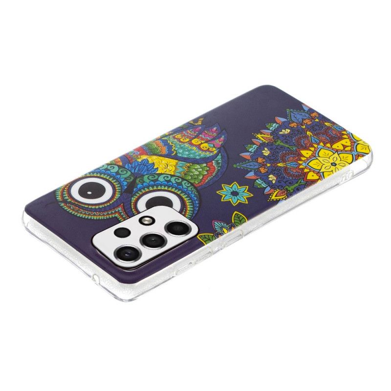 Cover Samsung Galaxy A33 5G Fluorescerende Mandalaugle
