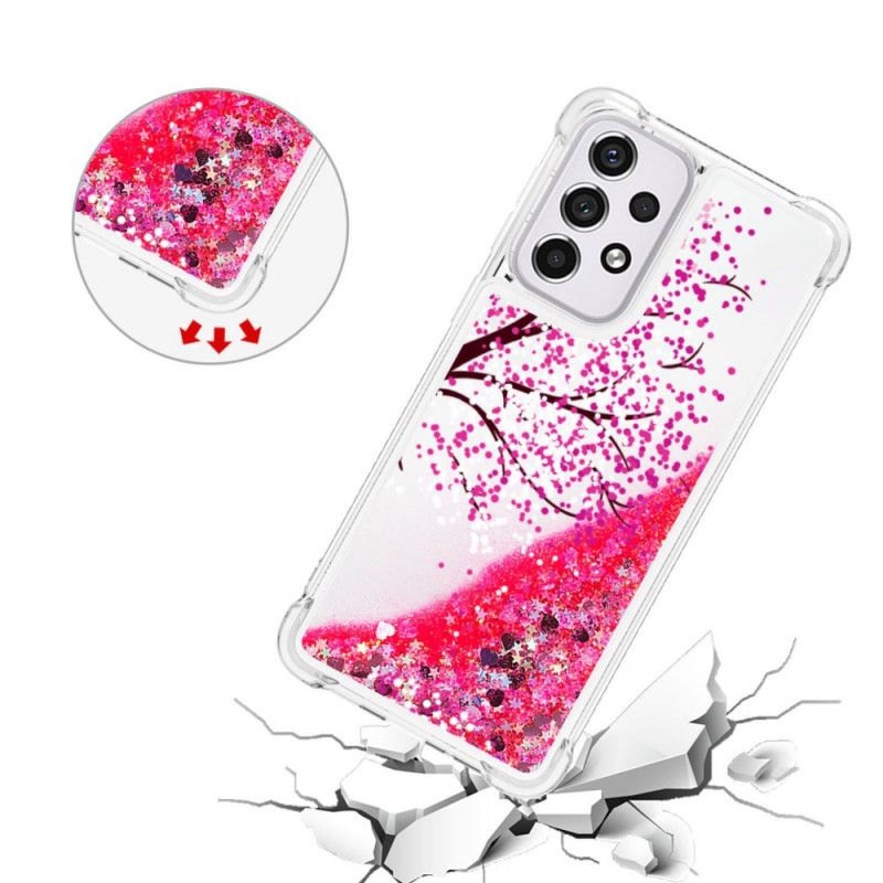 Cover Samsung Galaxy A33 5G Paillettræ