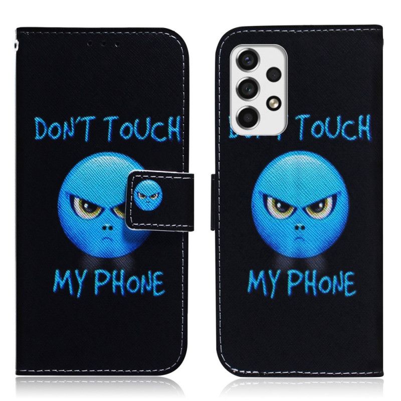 Flip Cover Samsung Galaxy A33 5G Emoji-telefon