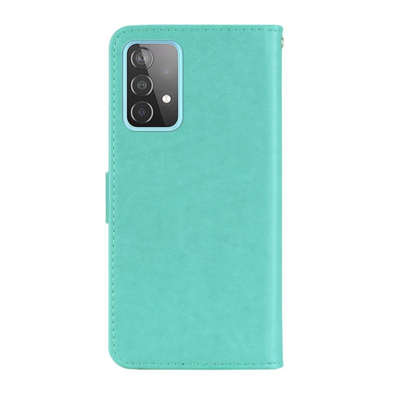 Læder Cover Samsung Galaxy A33 5G Ugle Mandala