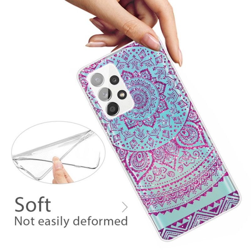 Mobilcover Samsung Galaxy A33 5G Pailletter Mandala