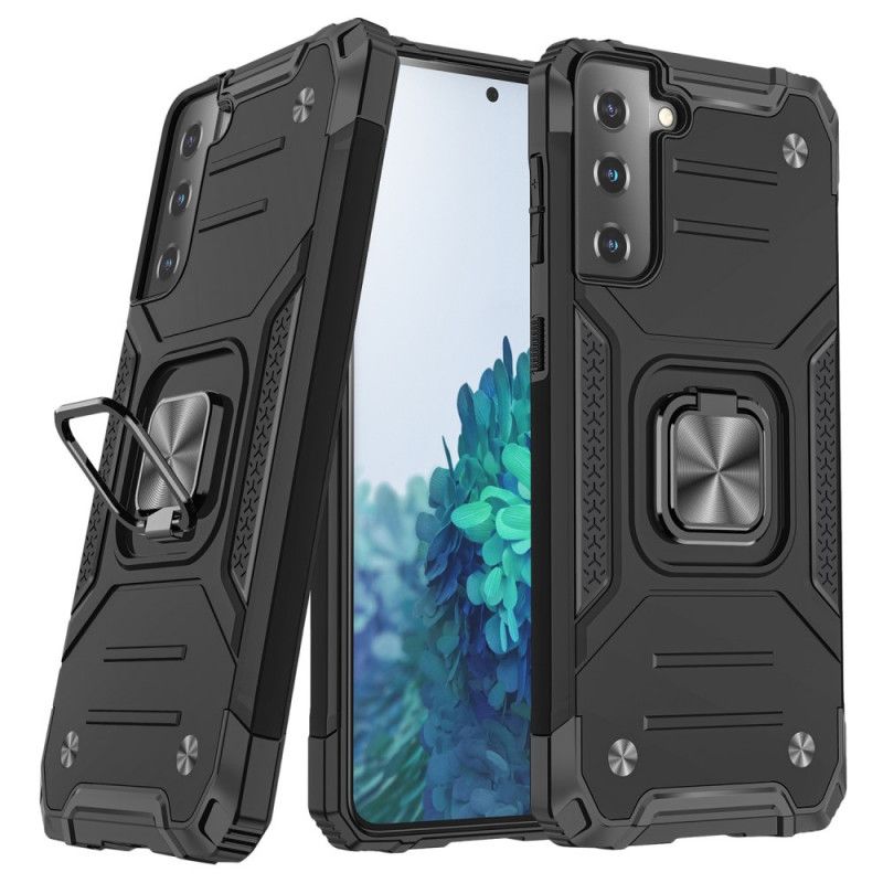 Cover Samsung Galaxy S22 5G Aftagelig Ringstøtte