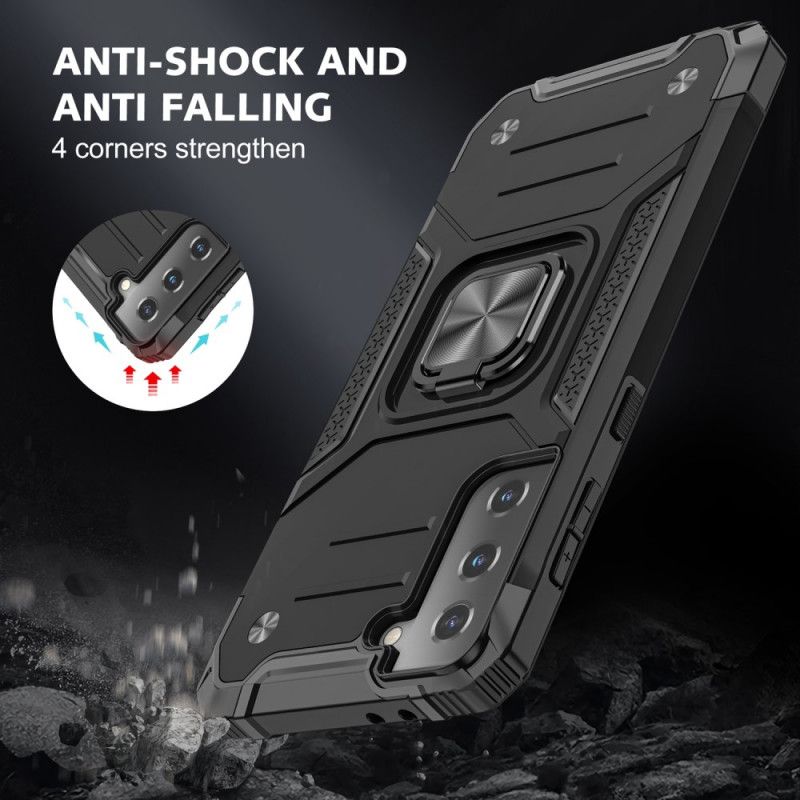 Cover Samsung Galaxy S22 5G Aftagelig Ringstøtte