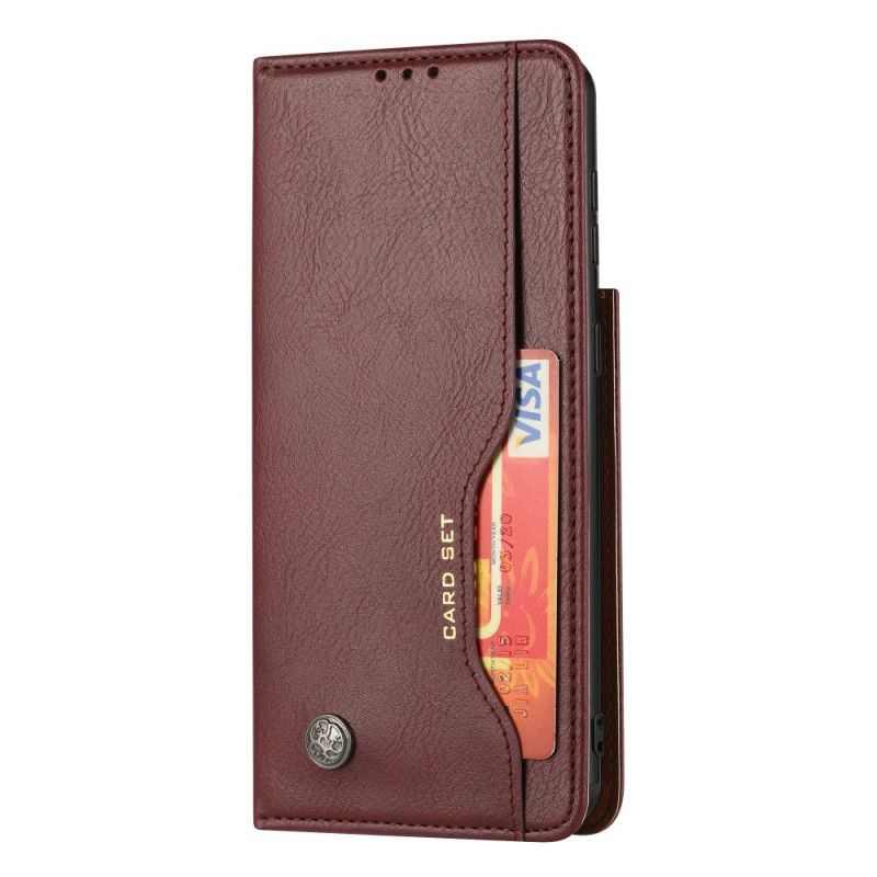 Cover Samsung Galaxy S22 5G Flip Cover Faux Læder Kortholder