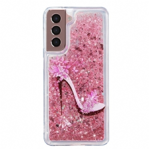 Cover Samsung Galaxy S22 5G Pailletpumpe