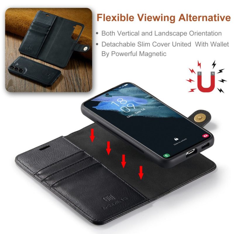 Flip Cover Samsung Galaxy S22 5G Dg.ming Aftagelig