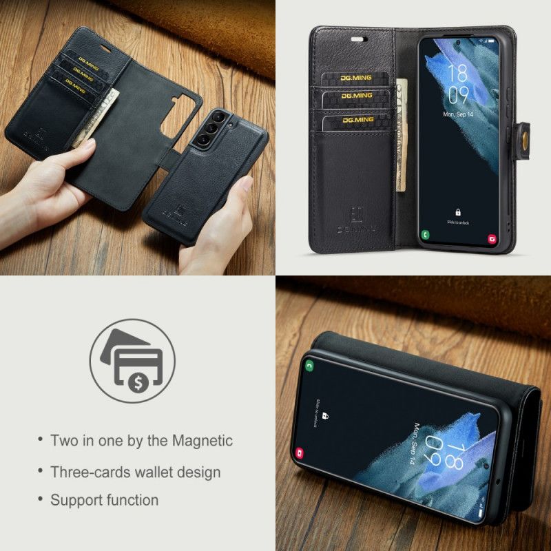 Flip Cover Samsung Galaxy S22 5G Dg.ming Aftagelig