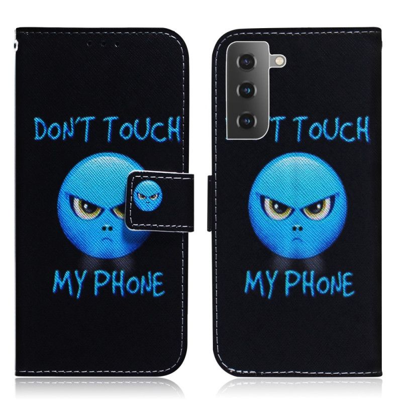Flip Cover Samsung Galaxy S22 5G Emoji-telefon
