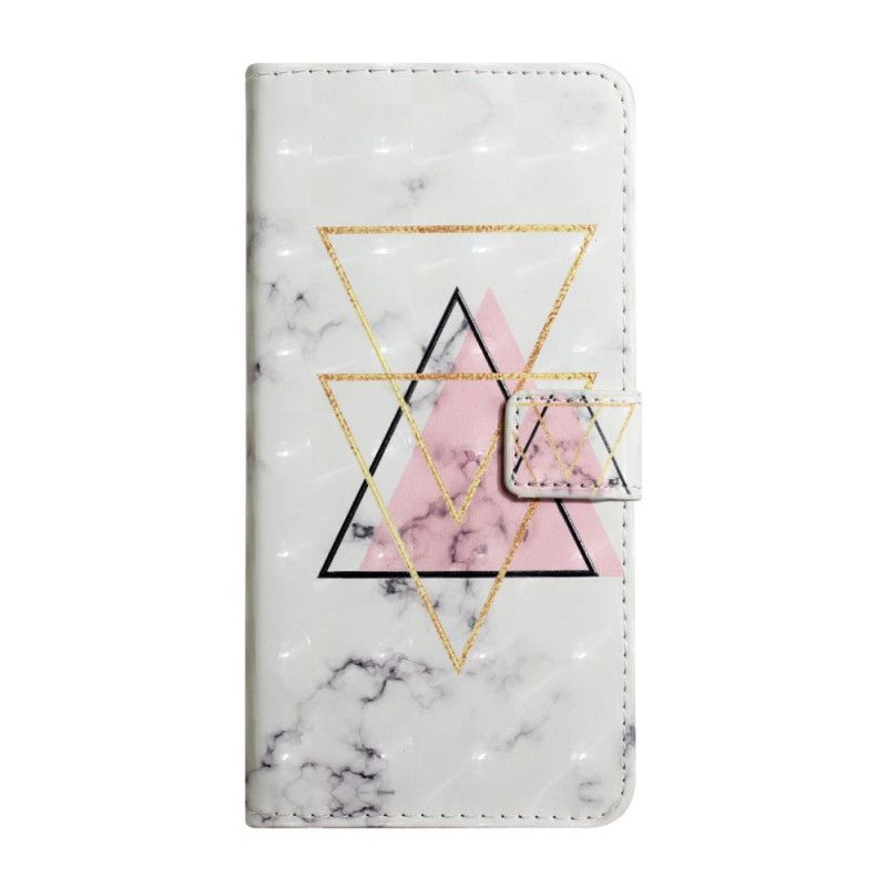 Flip Cover Samsung Galaxy S22 5G Paillettertrekant