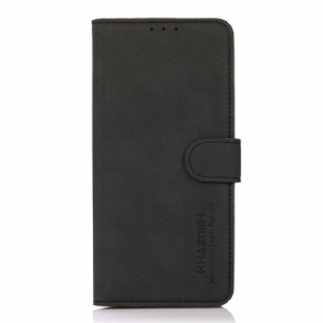 Læder Cover Samsung Galaxy S22 5G Lædereffekttekstur Khazneh
