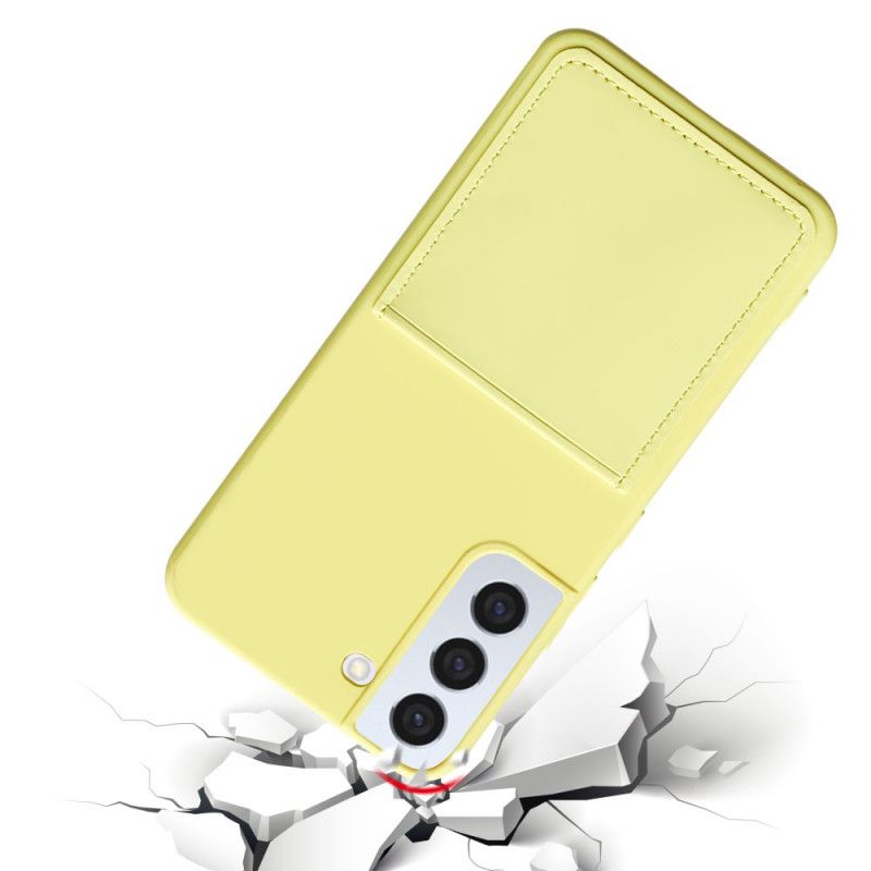 Mobilcover Samsung Galaxy S22 5G Flydende Silikone Kortholder