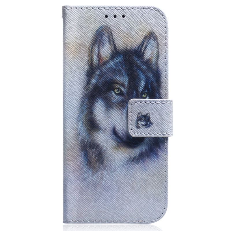 Flip Cover Oppo Reno 8 Lite Akvarelulv