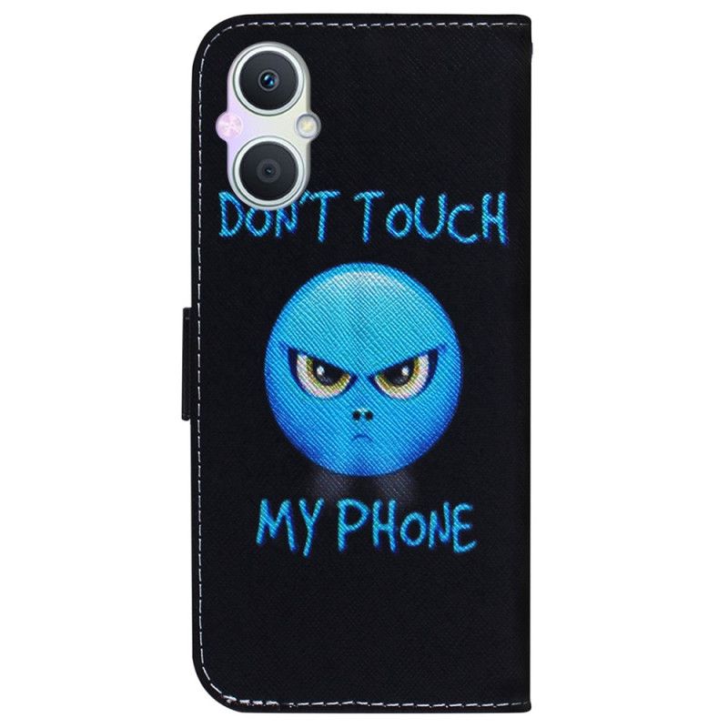 Flip Cover Oppo Reno 8 Lite Emoji-telefon