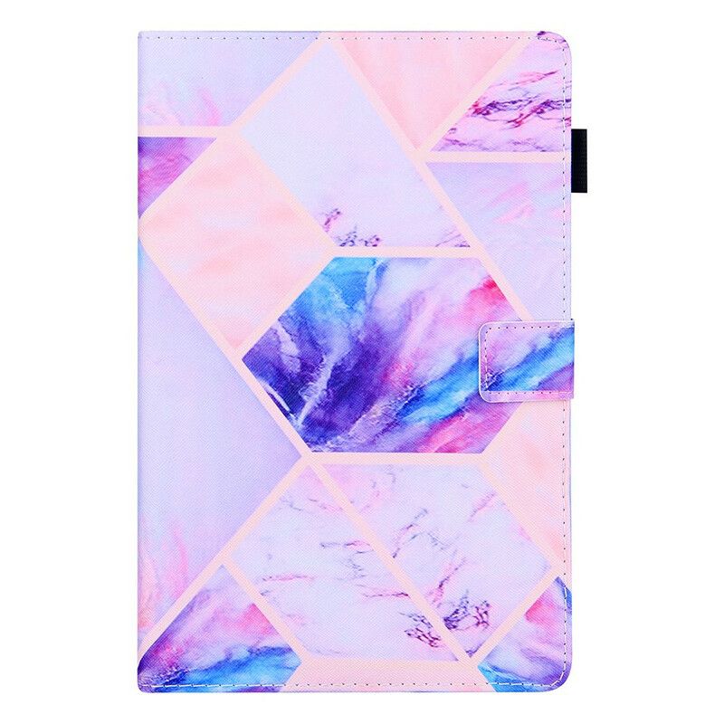 Flip Cover Samsung Galaxy Tab A7 Lite Marmorgeometridesign