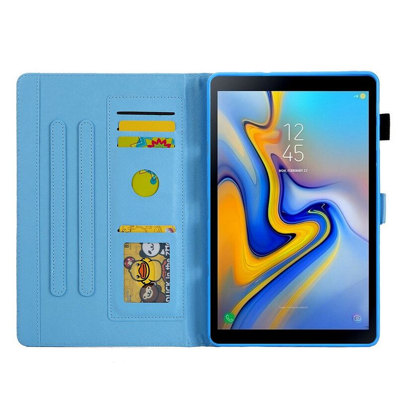 Flip Cover Samsung Galaxy Tab A7 Lite Marmorgeometridesign
