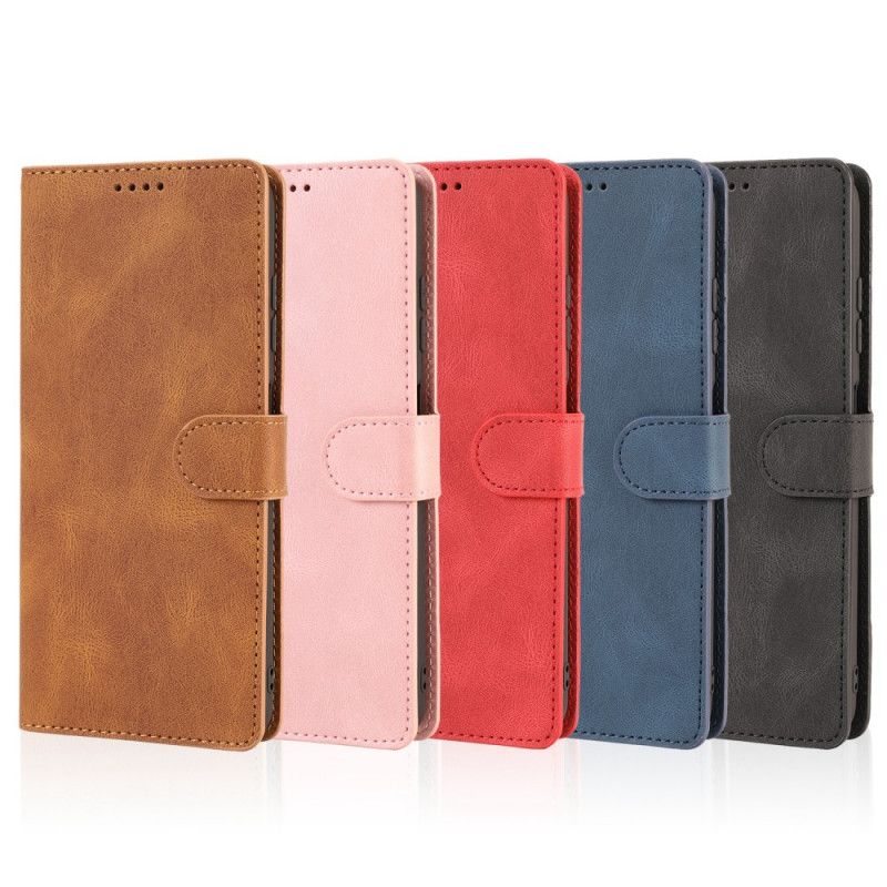 Læder Cover Samsung Galaxy A53 5G Med Snor Vintage Læderrem