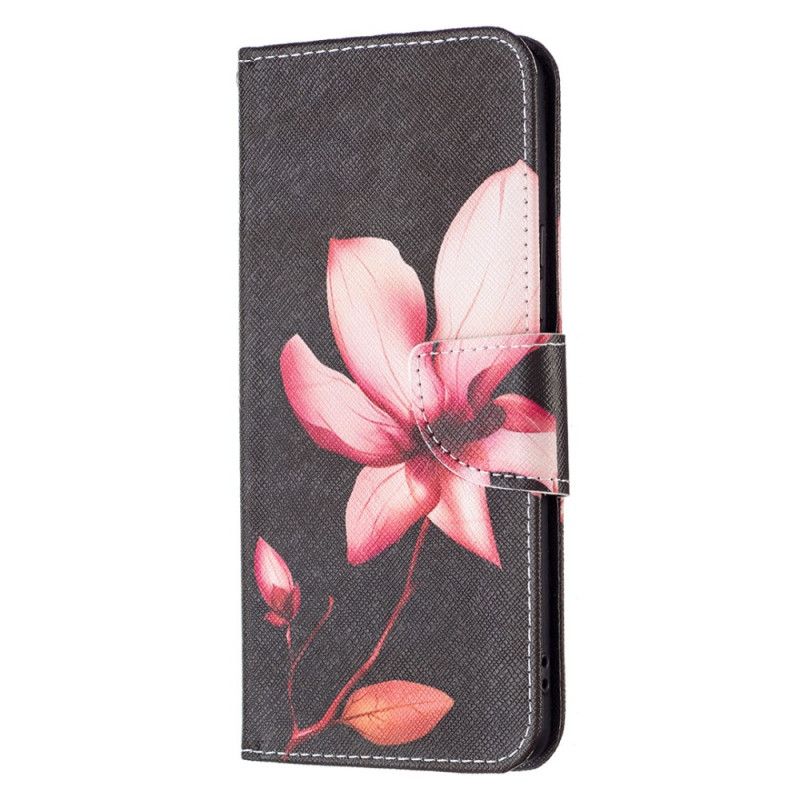 Læder Cover Samsung Galaxy A53 5G Pink Blomst