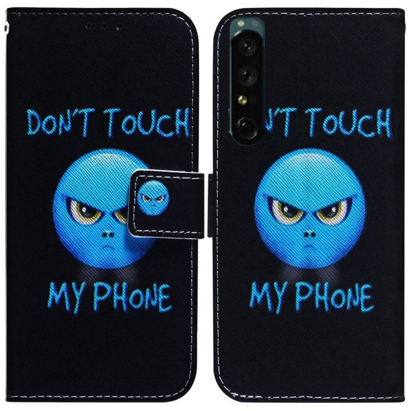 Flip Cover Sony Xperia 1 IV Emoji-telefon