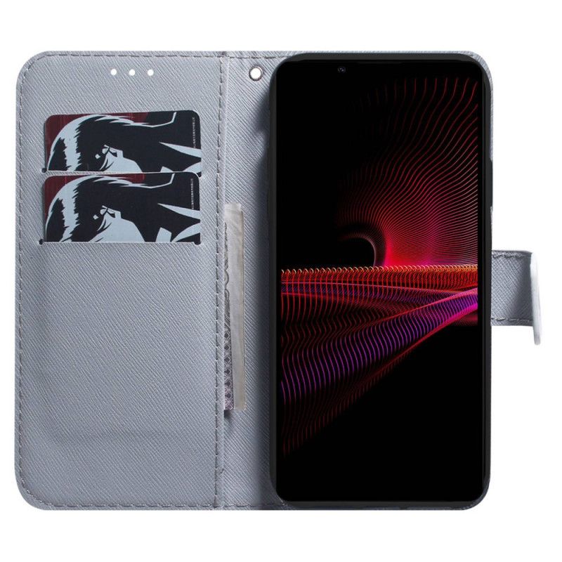Flip Cover Sony Xperia 1 IV Emoji-telefon