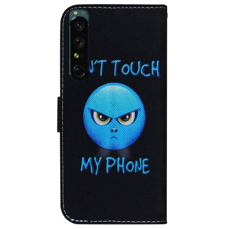 Flip Cover Sony Xperia 1 IV Emoji-telefon