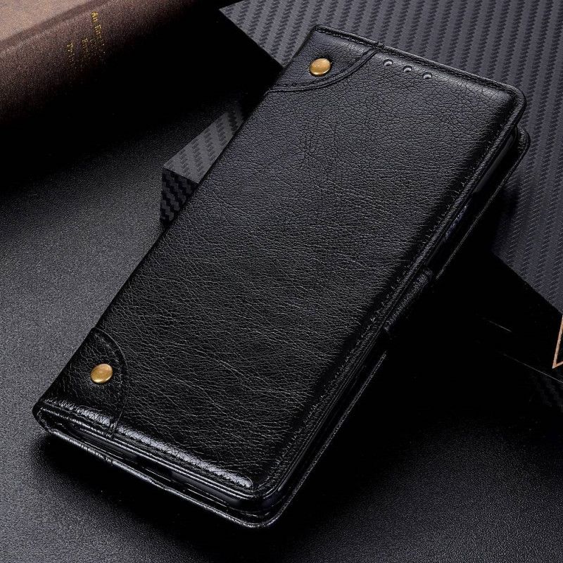 Flip Cover Sony Xperia 1 IV Nappa Læderstil Med Nitter