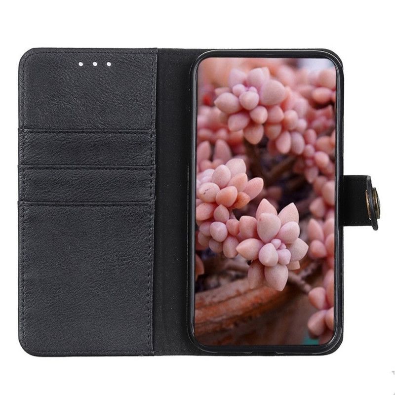 Læder Cover Sony Xperia 1 IV Imiteret Læder Khazneh