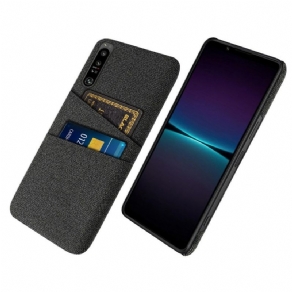 Mobilcover Sony Xperia 1 IV Kortholder Klud