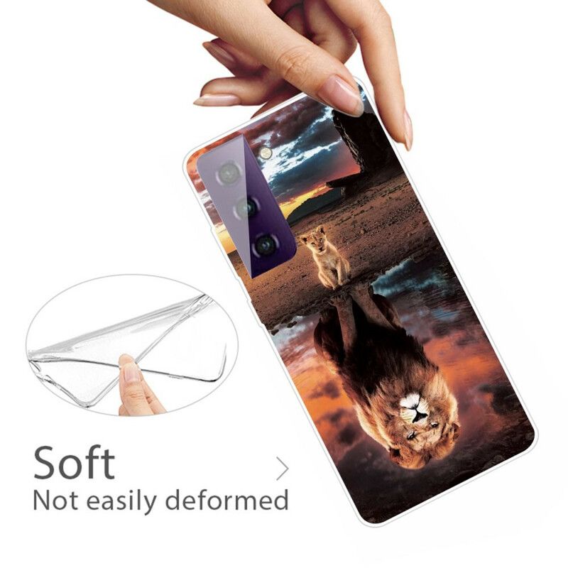 Cover Samsung Galaxy S21 FE Løvungedrøm