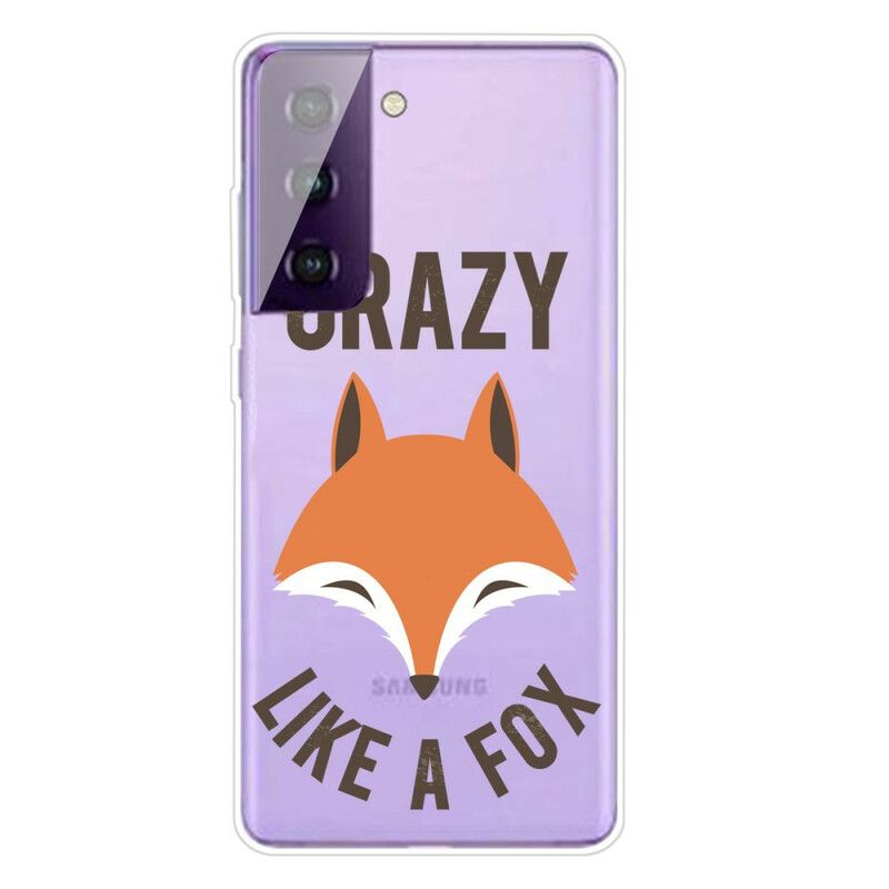 Cover Samsung Galaxy S21 FE Ræv / Skør Som En Ræv