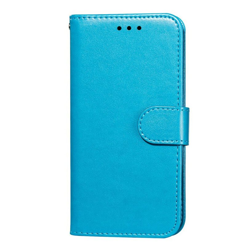 Flip Cover Samsung Galaxy S21 FE Med Snor Ensfarvet Serierem