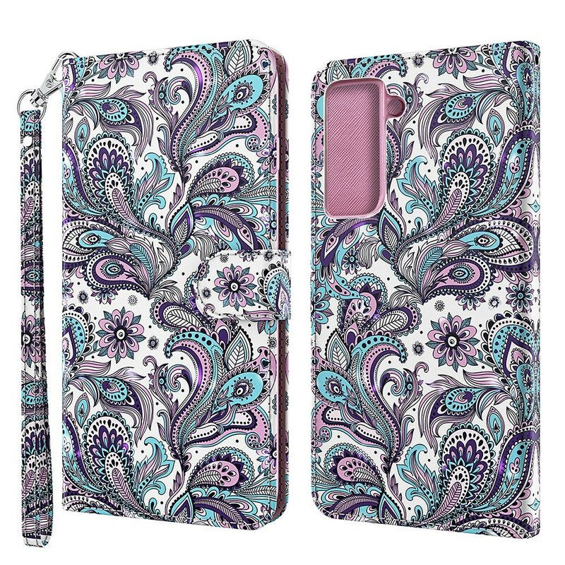 Læder Cover Samsung Galaxy S21 FE Chic Blonde