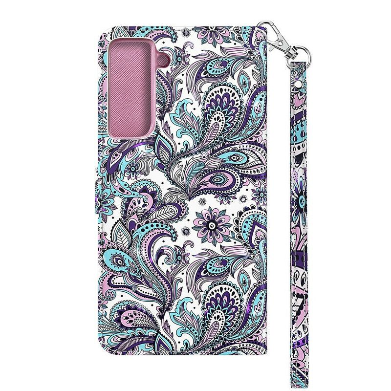 Læder Cover Samsung Galaxy S21 FE Chic Blonde