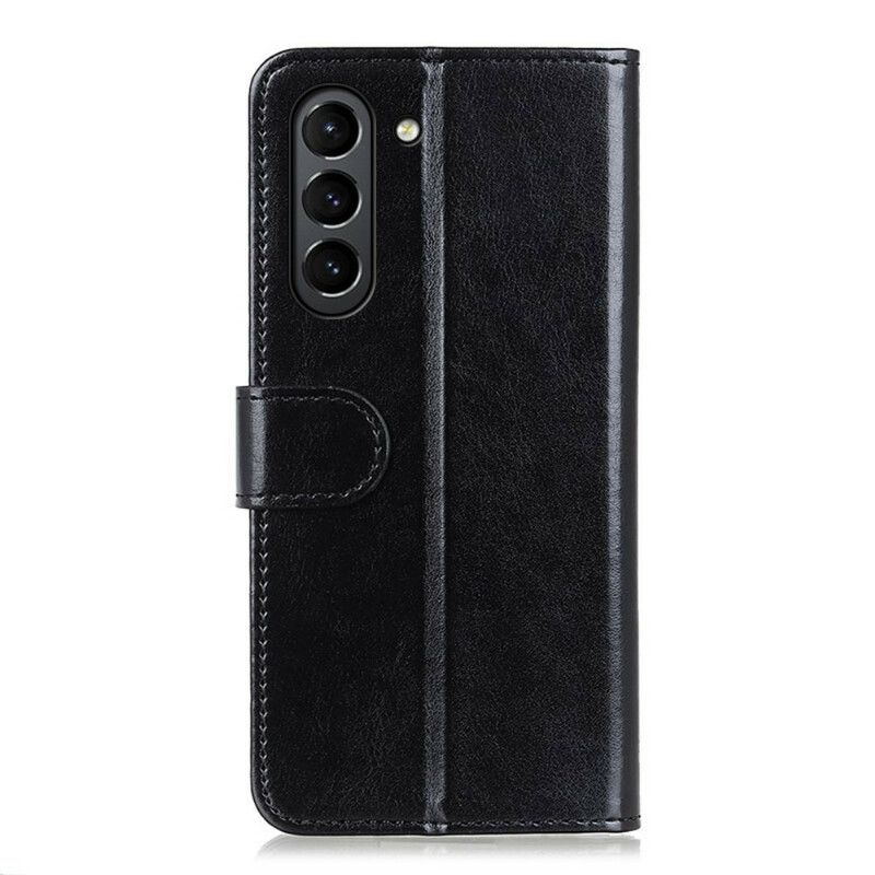Læder Cover Samsung Galaxy S21 FE Isende Finhed
