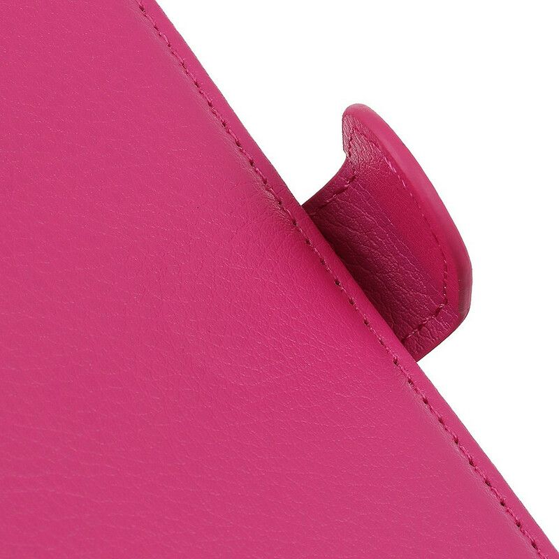 Læder Cover Samsung Galaxy S21 FE Traditionelt Kunstlæder