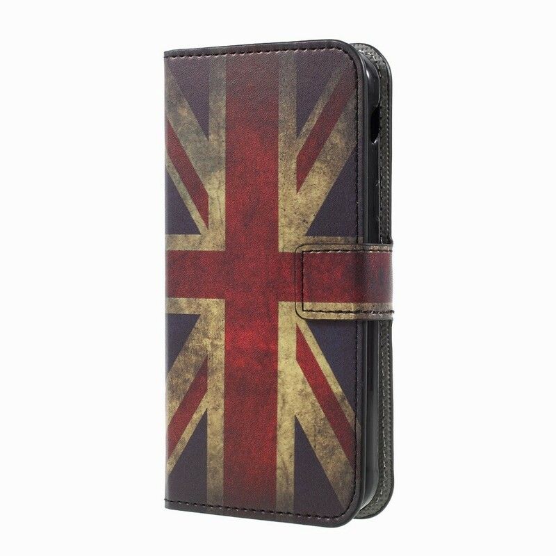 Læder Cover Samsung Galaxy XCover 4 / 4S Englands Flag