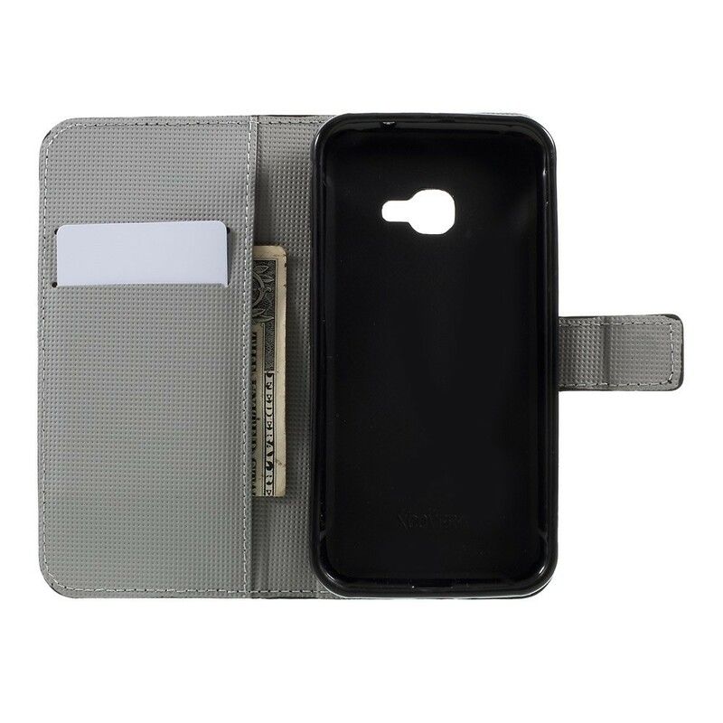 Læder Cover Samsung Galaxy XCover 4 / 4S Englands Flag