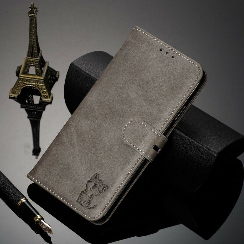 Flip Cover / Honor 8S Imiteret Læderkilling