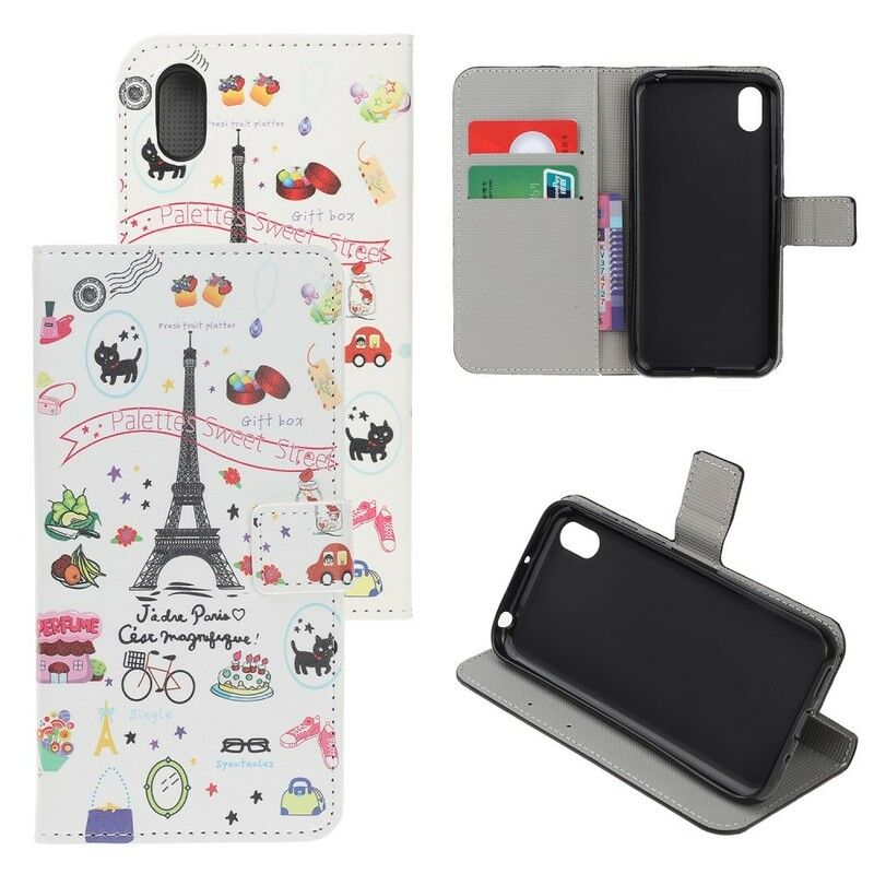 Flip Cover / Honor 8S Jeg Elsker Paris