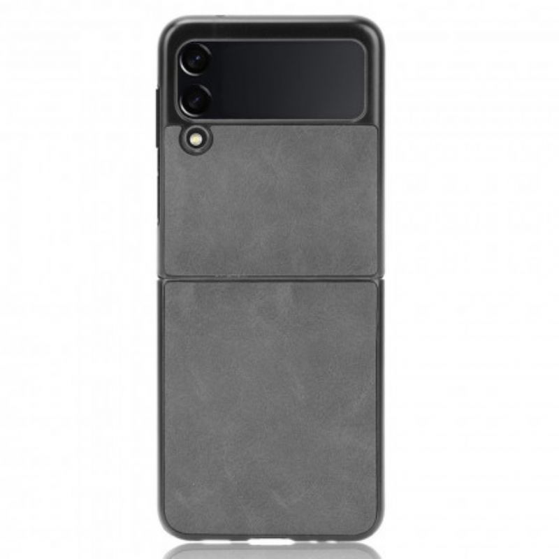 Cover Samsung Galaxy Z Flip 3 5G Flip Cover Lædereffekt