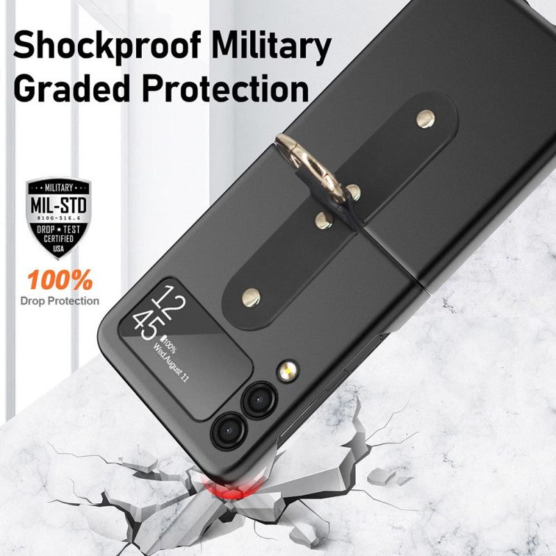 Cover Samsung Galaxy Z Flip 3 5G Flip Cover Metalring