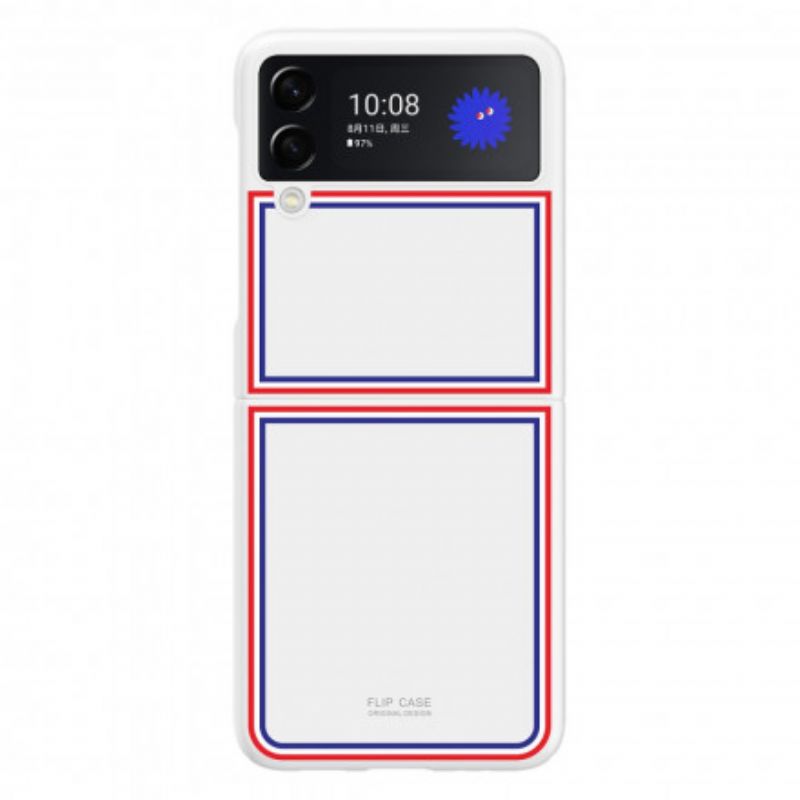 Cover Samsung Galaxy Z Flip 3 5G Flip Cover Tricolor