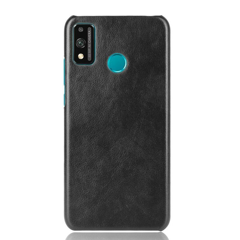 Cover Honor 9X Lite Performance Litchi-lædereffekt