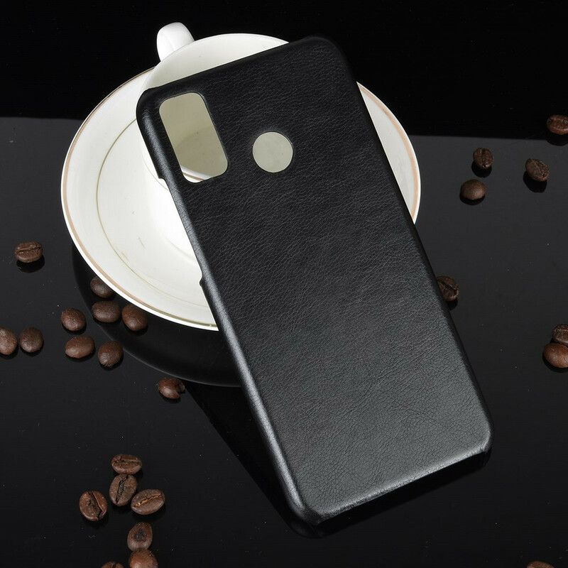 Cover Honor 9X Lite Performance Litchi-lædereffekt
