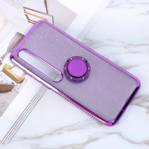 Cover Xiaomi Mi 10 / 10 Pro Pailletter Og Diamantring-støtte